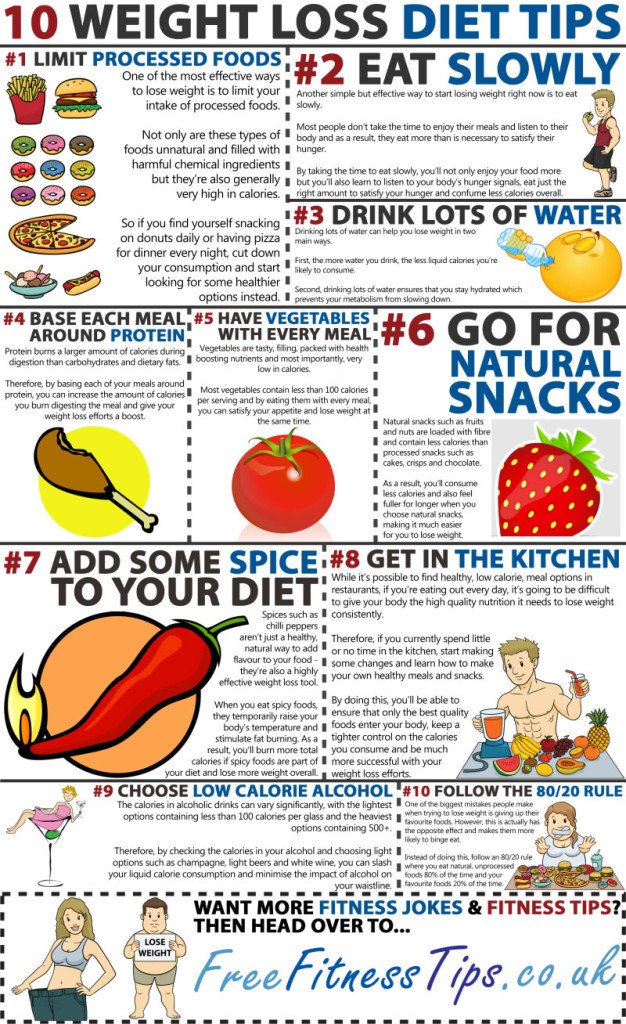 10 more weight loss tips